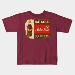 nuka cola here Kids T-Shirt